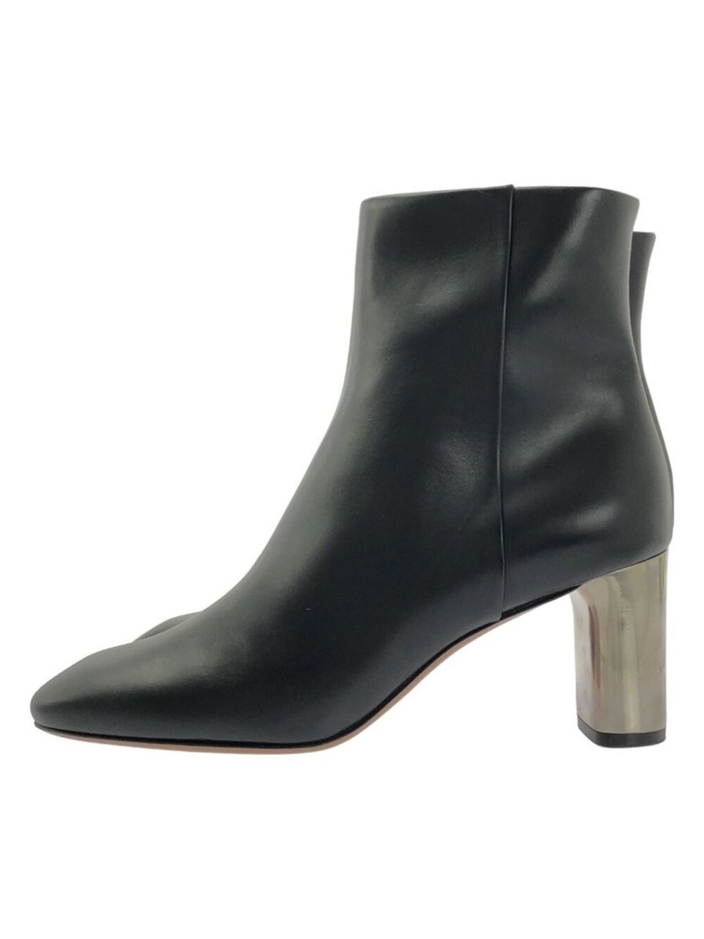 Celine Banban Metal Heels Boots 36 Black Silver - Picture 2 of 10